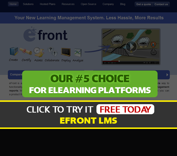 Go Here For eFront LMS Trial Efront LMS Logo